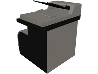 Printer HP 3D Model preview
