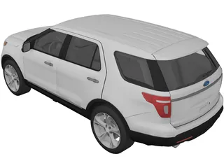 Ford Explorer (2011) 3D Model preview