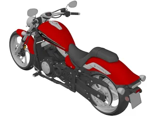 Yamaha Stryker (2012) 3D Model preview