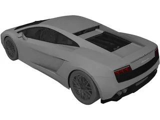 Lamborghini Gallardo LP560-4 3D Model preview