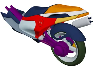 Base Scooter 3D Model preview