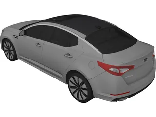 Kia Optima SX GDI 3D Model preview