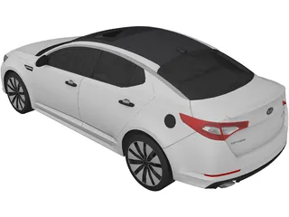Kia Optima (2011) 3D Model preview