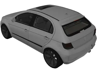 Volkswagen Gol G5 (2009) 3D Model preview