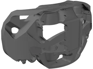 Brake Caliper AP Racing CP6766-1cd 3D Model preview