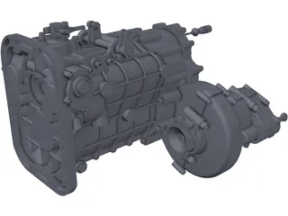 Gearbox Sadev BV SC90-20-150 EVO 3D Model preview