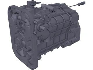 Gearbox Sadev BV SC90-20-SA 3D Model preview