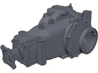 Sadev Axle 3D Model preview