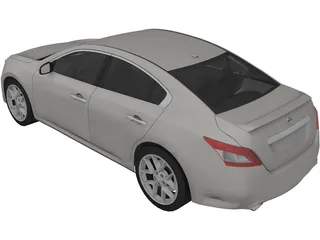 Nissan Maxima (2009) 3D Model preview