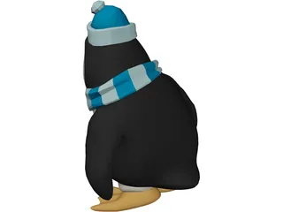 Penguin 3D Model preview