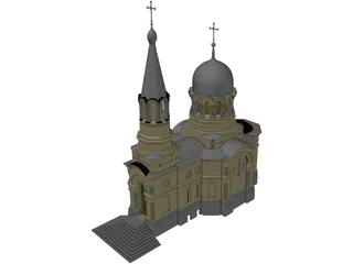 Church 3D Model preview