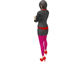 Ada Wong Damnation 3D Model preview