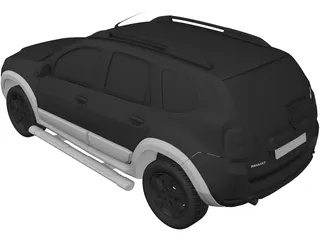 Renault (Dacia) Duster D-Cross 3D Model preview