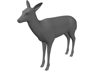 Deer 3D Model preview