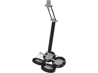 Designer Lamp 3D Model preview