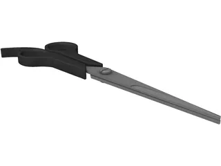 Mondial Scissors 3D Model preview