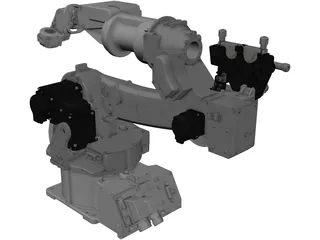 Panasonic Welding Robot TM 1800 3D Model preview