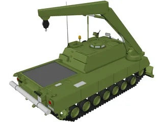 Engineer Tank 3D Model preview