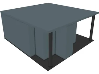 Living Room 3D Model preview