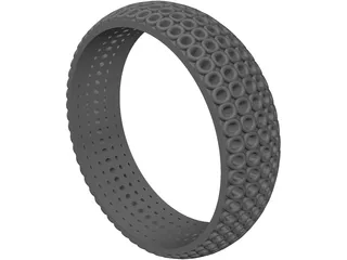 Cherrio Ring 3D Model preview