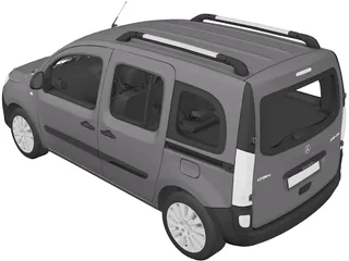 Mercedes-Benz Citan 109CDI 3D Model preview