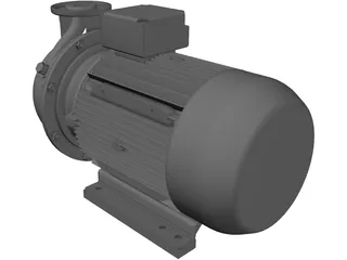 Xylem Pump 3D Model preview