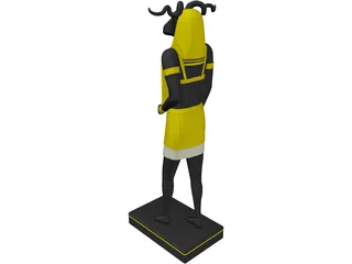 Khnum 3D Model preview