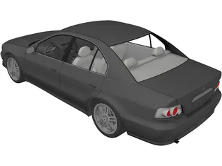 Mitsubishi Galant (2009) 3D Model preview
