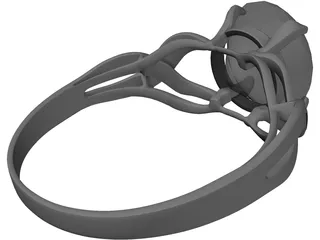 Diamond Ring 3D Model preview