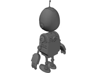 Clank Robot Pet 3D Model preview