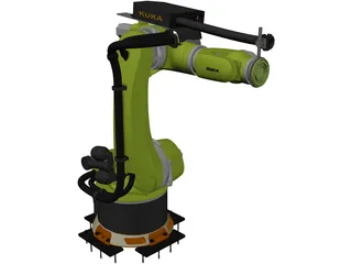 Kuka KR500-3 KR360-3 3D Model preview