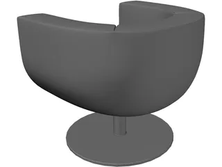 Armchair 3D Model preview