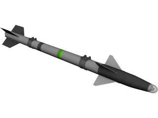 AIM-9 3D Model preview