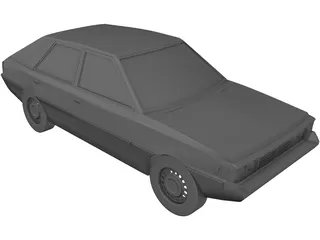 FSO Polonez (1978) 3D Model preview