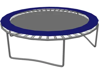 Trampoline 3D Model preview
