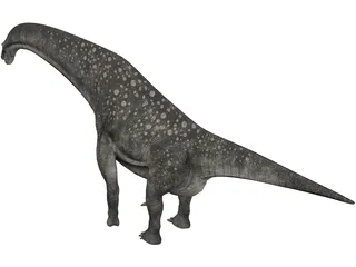 Titanosaurus 3D Model preview