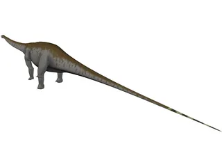 Apatosaurus 3D Model preview