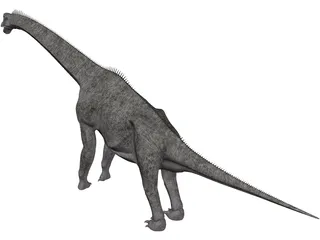 Brachiosaurus 3D Model preview