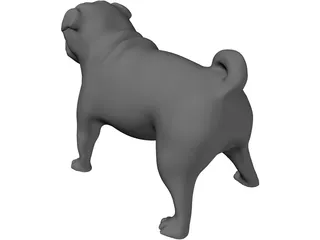 Bulldog 3D Model preview