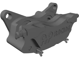 Brake Caliper AP Racing CP4227-2S0 3D Model preview