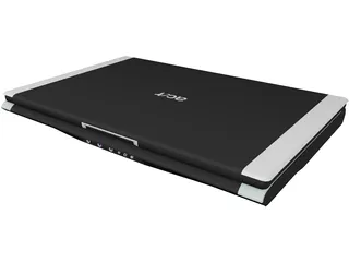 Acer Notebook 3D Model preview