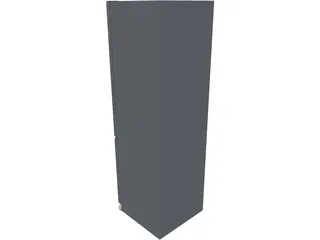 Liebherr Refrigerator 3D Model preview
