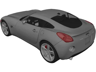 Pontiac Solstice Coupe (2009) 3D Model preview