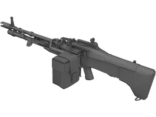 M60 3D Model preview