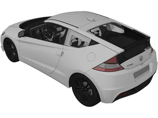 Honda CR-Z 3D Model preview