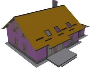 House 3D Model preview