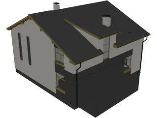 House Private 3D Model preview