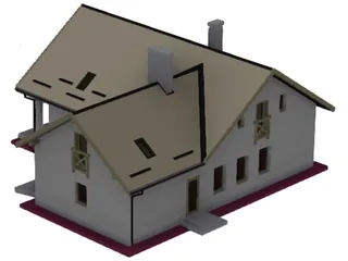 House 3D Model preview