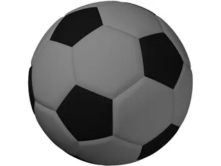 Football 3D Model preview