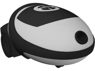 Vacuum Cleaner 3D Model preview